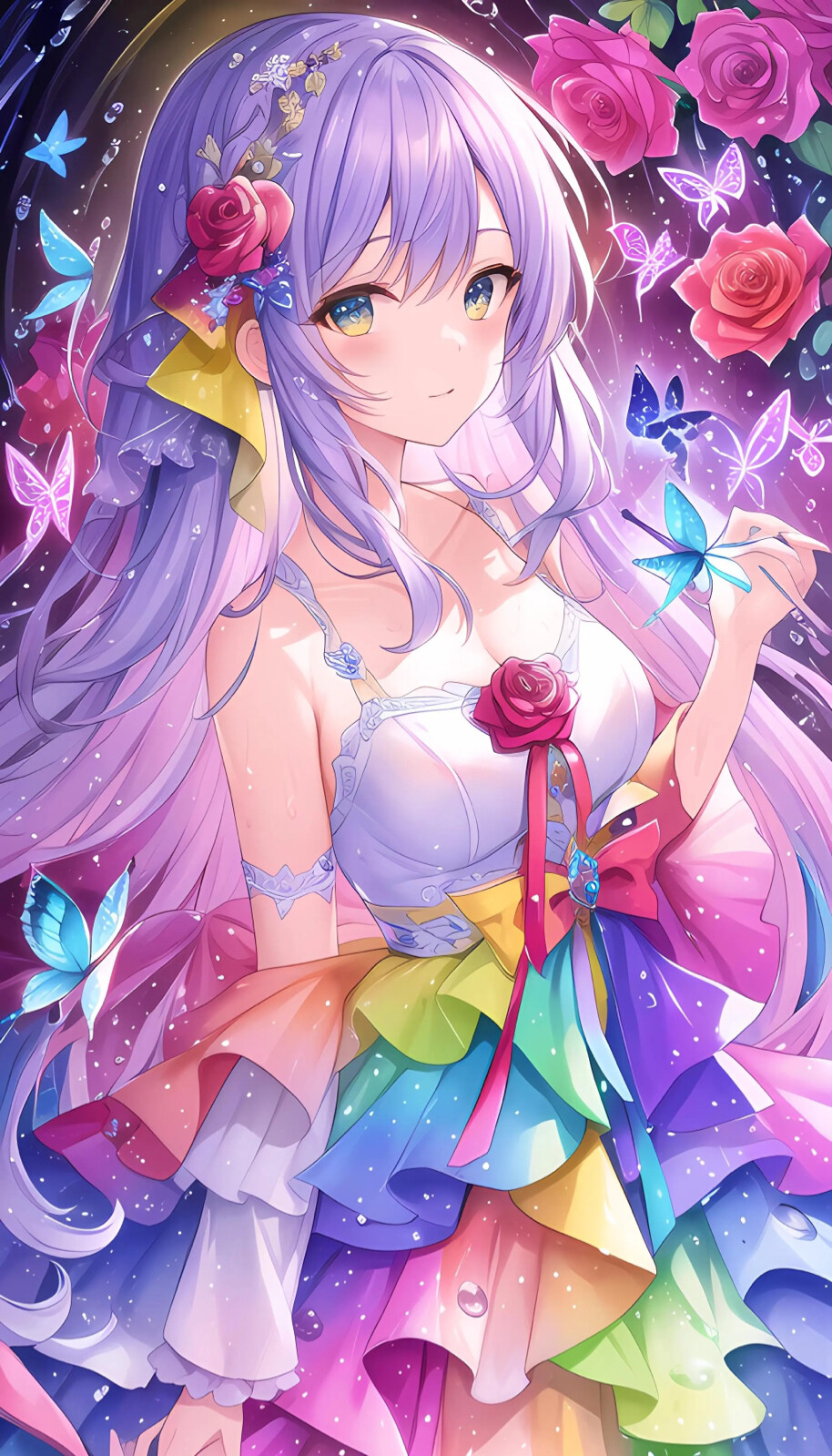 彩色幻想漫画封面