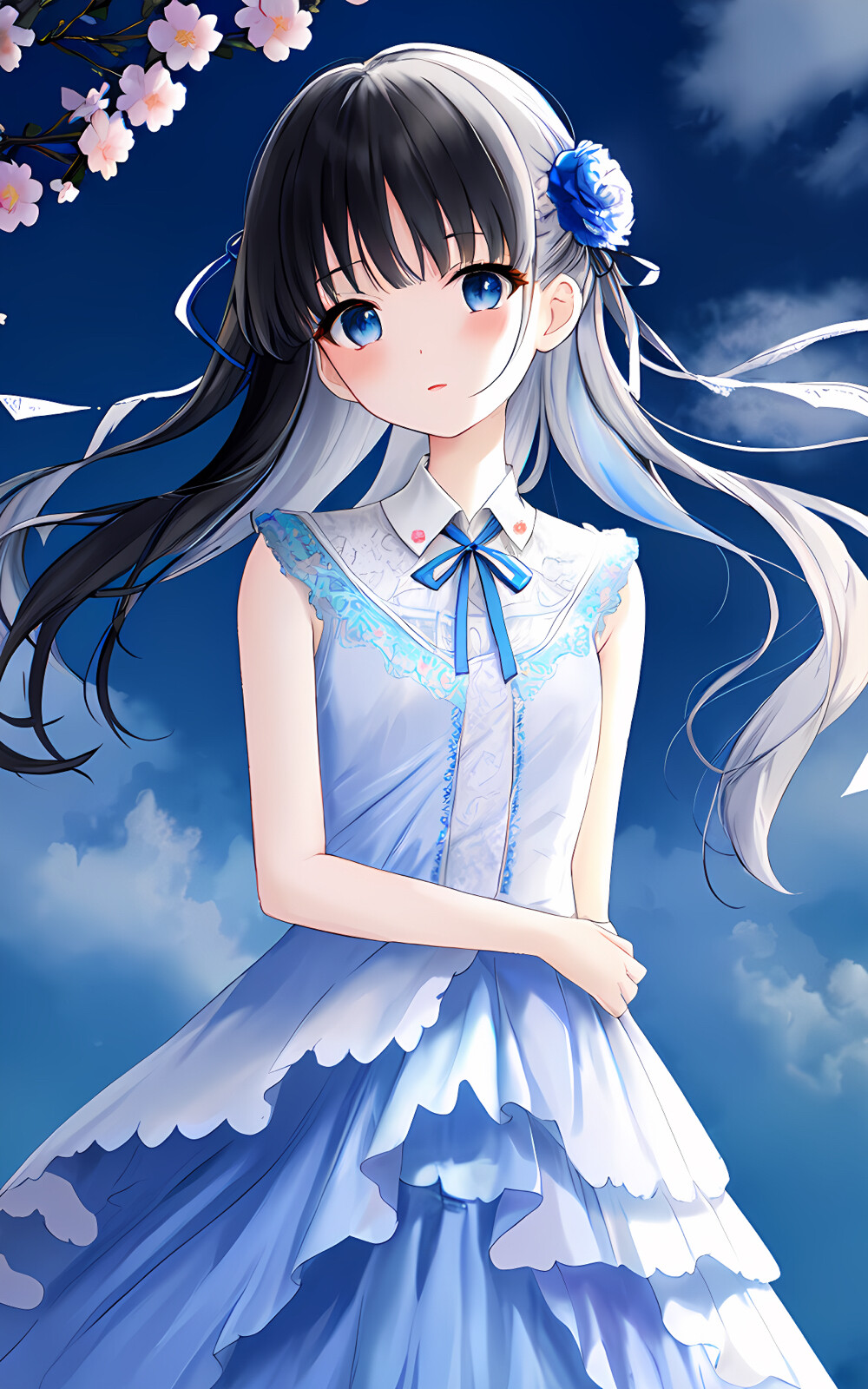月夜少女漫画封面